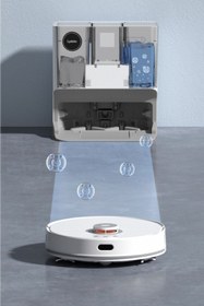 Resim Lydsto W2 Plus Çift Sterilizasyonlu Su ve Toz Toplama Üniteli Robot Süpürge 