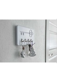 Resim Woodcraft Mini Anahtar Askısı, Askılık, Anahtarlık (515857809) Beyaz 