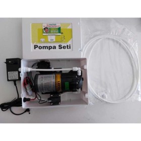 Resim Q water Hazır Su Arıtma Cihazı Pompa Seti Kolay Kurulum 