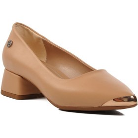 Resim Pierre Cardin PC-54234 Z Bej Kadın Topuklu Ayakkabı 