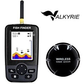 Resim Valkyrie Wireless Akıllı Sonar Teknolojisi LCD Ekranlı Kablosuz Balık Bulucu 