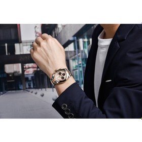 Resim Pagani Design Pd-1644 Daytona Kronograf Japon Vk63 Kuvars, Su Geçirmez ,seramik Çerçeve Full Çelik Erkek Saatleri Rose Gold Diğer 