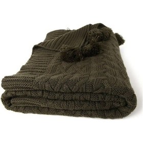 Resim Betires Home Ta13002 Örgü Koltuk Şalı Haki 