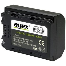 Resim Ayex Sony A9 A9R A9S A7 III A7R III Uyumlu NP-FZ100 Batarya 