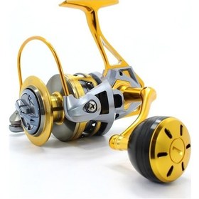 Resim Captain Gt-cast Metal 6000 8+1 Bb Tekne Olta Makinesi 