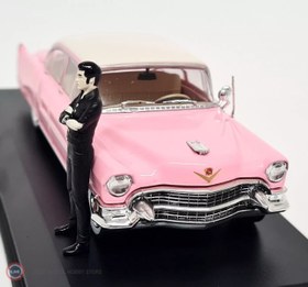Resim 1:43 Greenlight 1955 Cadillac Fleetwood Series 60 ve Elvis Presley Figür 