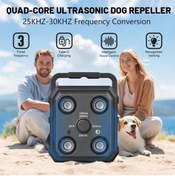Resim Ganzhoushop Şarj Önleyici Köpekler İçin Havlama Frekans Kontrol Cihazı, 4 Farklı Mod, Uzaktan Kumandalı 