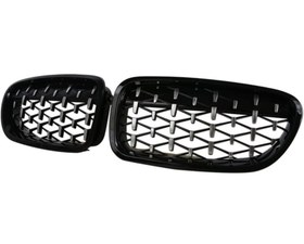 Resim Bmw 5 Serisi (2010-2017) F10 Diamond Böbrek (Diamond Panjur) 