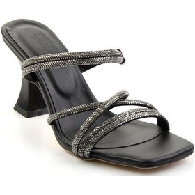 Resim Siyah Platin Kadın Abiye Ayakkabı K05953157109 Siyah 