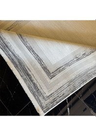 Resim Hoom Rugs Galista 203 Gri Antrasit Modern Yün Tuşeli Akrilik Halı Gri Antrasitnkli 