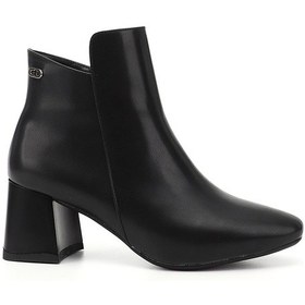 Resim Gönderi R Kadın Siyah Fermuarlı Kalın Topuklu Bot Dkzb53535045 Siyah 