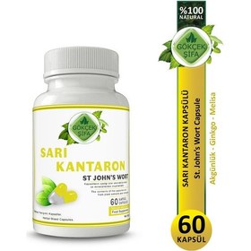 Resim Gökçek Şifa Sarı Kantaron (St John's Wort Capsule) 60 Kapsül 