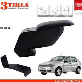 Resim 3 Tıkla Fiat Palio 2002-2012 Delmesiz Çelik Ayaklı Siyah Kolçak Kol Dayama 