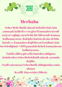 Resim SeherBebeButik Kız Bebek & Çocuk Fiyonklu Bandana Set - Yumuşak- Esnek 