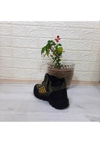 Resim Black Sea 542 Haki Kürklü Fermuarlı Cırtlı Erkek Çocuk Bot 001 