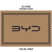 Resim duha trend 35x50 120 Gr. Kraft Kağıt Oto Paspası Byd Yatay 100 Adet 