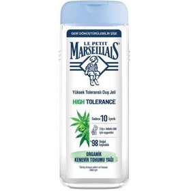Resim Le Petit Marseillais High Tolerance Kenevir Tohumu Yağı Duş Jeli 400ml 