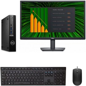 Resim Dell Optiplex 7010MFF i3-13100T 8 GB 256 GB SSD Ubuntu Monitör N003O7010MFFEMEA_VP_MTR_E2423HN 