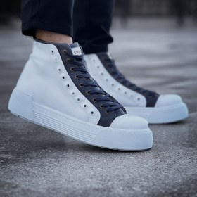 Resim blueb CH167 GBT Blazer Erkek Bot BEYAZ/ANTRASIT 