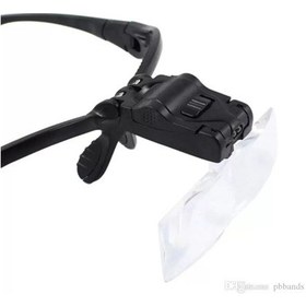 Resim Işıklı Gözlük Büyüteç - 5 Farklı Lens 