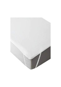 Resim Evony 100x200 Cm Tek Kişilik Alez Sıvı Geçirmez Yatak Koruyucu Micro Kumaş Beyaz 