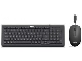Resim Msı Os1-A625030-L05 Türkçe Usb Siyah Kablolu Q Klavye+Mouse 