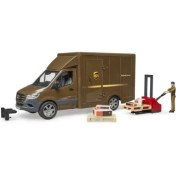 Resim Bruder Mercedes Benz Sprinter Ups Kargo Aracı Transpalet BR02678 