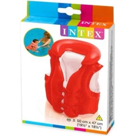 Resim Mena Rise Can Yeleği Kırmızı 50X47 cm Intex - 58671 (Lisinya) 