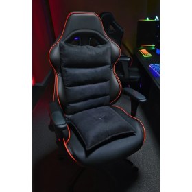 Resim Siyah Renk Ortopedik Oyuncu ve Ofis Koltuk Merdeleri 