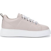 Resim Tamer Tanca Kadın Vegan Vizon Sneakers & Spor Ayakkabı 1009 117 Bn Ayk Y25 A.vızon Vizon 