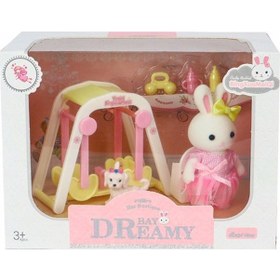 Resim Bay Dreamy Mini Tavşan Aksesuarlı Salıncak Seti 