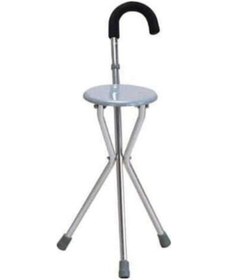 Resim Medikaltec Wg W911 Katlanabilir Alüminyum Tabureli Baston Wollex 