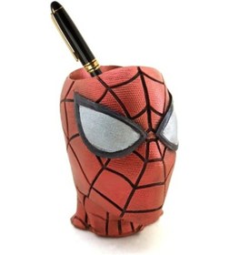 Resim Büro Ev Ofis Hediyesi İçin Polyester Çizgi Kahraman Spiderman Kalemlik 