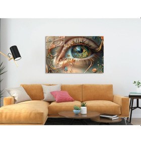 Resim Miyrem Glasses Collection -a1^ Evrensel Bakış Cam Tablo 