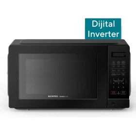Resim Kumtel Siyah Smartwave Dijital Inverter Mikrodalga Hmın-02 