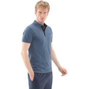 Resim The North Face M Premıum Slım Polo Erkek T-Shirt Lacivert 