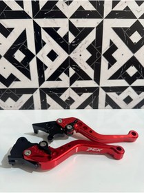 Resim MOTO GZ Honda PCX Spor Manet Ayarlanabilir 2018-2024 -KIRMIZI 