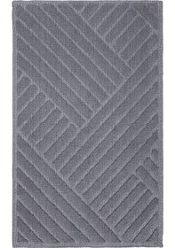 Resim Koza Home Medea Gri 2li Pamuk Banyo Paspas Takımı 60x100 60x50 8593 Gri 