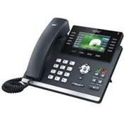 Resim Genel Markalar IP136G Renkli Ekran Gigabit Adaptör Hariç Masaüstü IP Telefon 