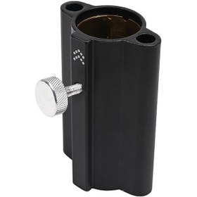 Resim Lemestar Kamp Çadırı Ve Çubuğu Sabitleyici, Alüminyum Ve Bakır Malzeme, 25-33mm Çap Uyumlu, Titremeyi Önleyen Sabitleme Aksesuarı Siyah 