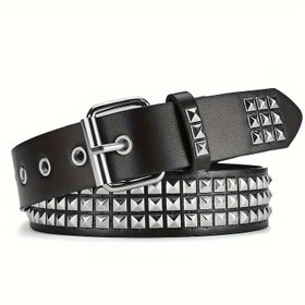 Resim Punk Rock Y2K Kemer, Retro Nitarlı Kemer, Günlük Giyim, Parti, Randevu Gecesi ve Daha Fazlası İçin Uygun 