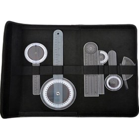 Resim Medikaltec Saehan 6 Parça Plastik Gonyometre Seti 