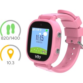Resim Wiky Watch 5e E-Sim Kartlı Akıllı Çocuk Saati - Görüntülü ve Sesli Arama, Sesli Mesajlaşma, Gps, Sos, Güvenli Alan, Güvenli Liste, Konum Takibi (E-Sim'li) (Tüm Operatörler E-Sim) - Pembe 