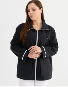 Resim Selen Siyah Kadın Trençkot 26YSL9579 