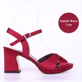 Resim E&L Company 7cm Bordo Vişne çürüğü saten. Koşma Garantilidir. 