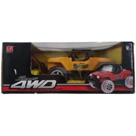 Resim Oyuncak Araba Uzaktan Kumandalı Sarjlı Full Fonksiyonlusarı Jip 