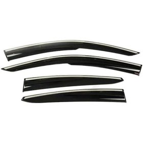 Resim Daica Lodgy 4'Lü Krom Cam Rüzgarlıgı Fabrikasyon 