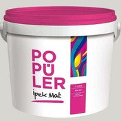 Resim Polisan 4482 - Masum Gri - Cİ-7621 10 Kg Popüler Silikonlu İpek Mat İç Cephe Boyası (23E00011600) 