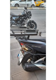 Resim Universal Pcx Arka Çanta Demiri Kızaklı, Pcx Çanta Demiri 