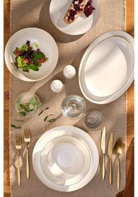 Resim Emsan Galia Fine Bone 59 Parça 12 Kişilik Yemek Takımı Yuvarlak 